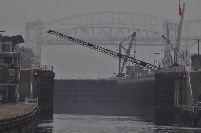 Soo Locks tour, Sault Ste. Marie